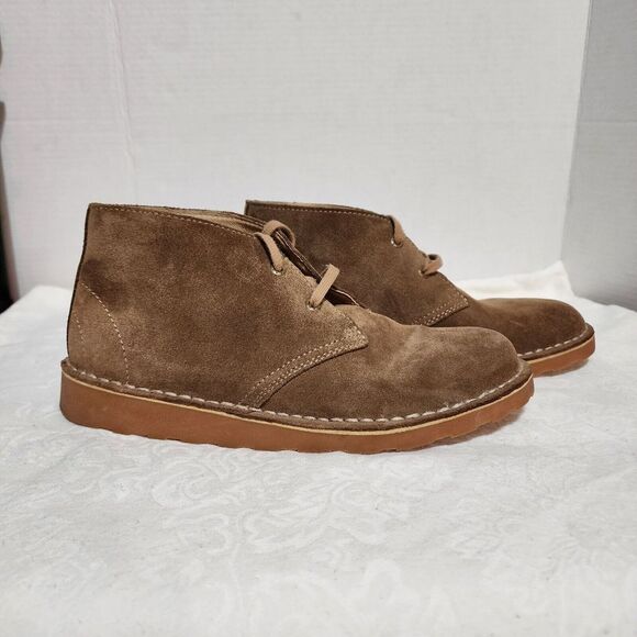 LL BEAN Stonington Brown Suede Leather Chukka Ankle Boots Booties‎ Women's 9M - Picture 12 of 12